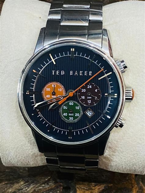 fake ted baker watch|ted baker chronograph watch.